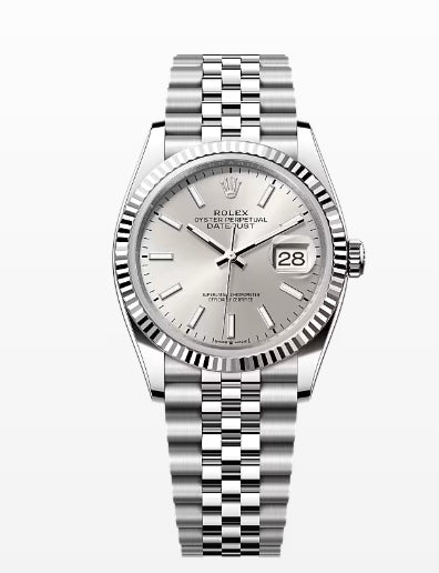Rolex Oyster Perpetual Datejust Metallic sunburst dial